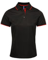 Premier Workwear Women´s Contrast Coolchecker® Polo  --PW619
