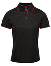 Premier Workwear Women´s Contrast Coolchecker® Polo  --PW619