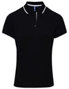 Premier Workwear Women´s Contrast Coolchecker® Polo  --PW619