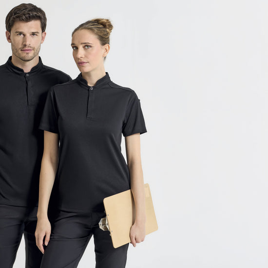 Premier Workwear Essential ´Coolchecker®´ Chefs Shirt - Short Sleeve PW646