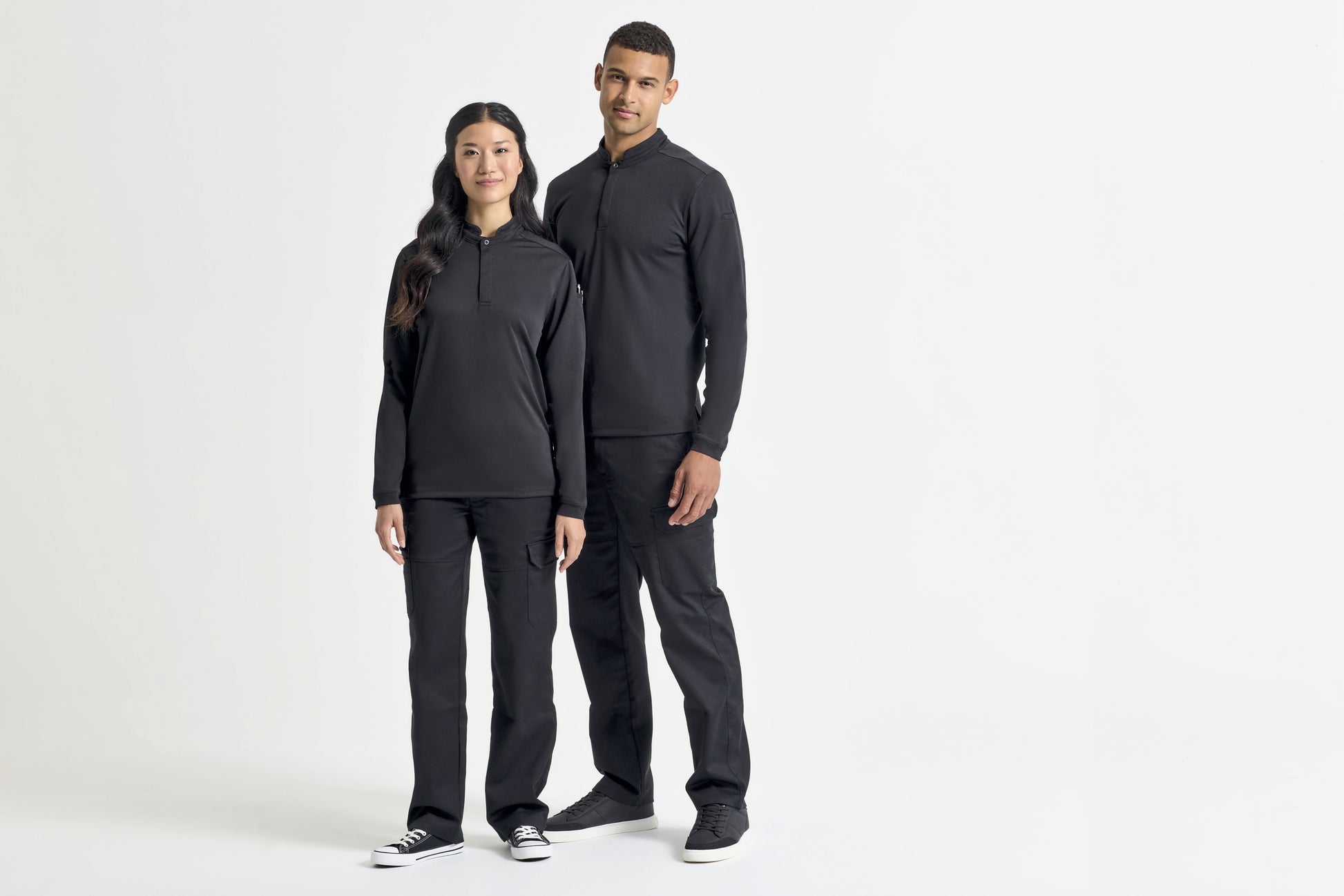 Premier Workwear Essential ´Coolchecker®´ Chefs Shirt - Long Sleeve PW647