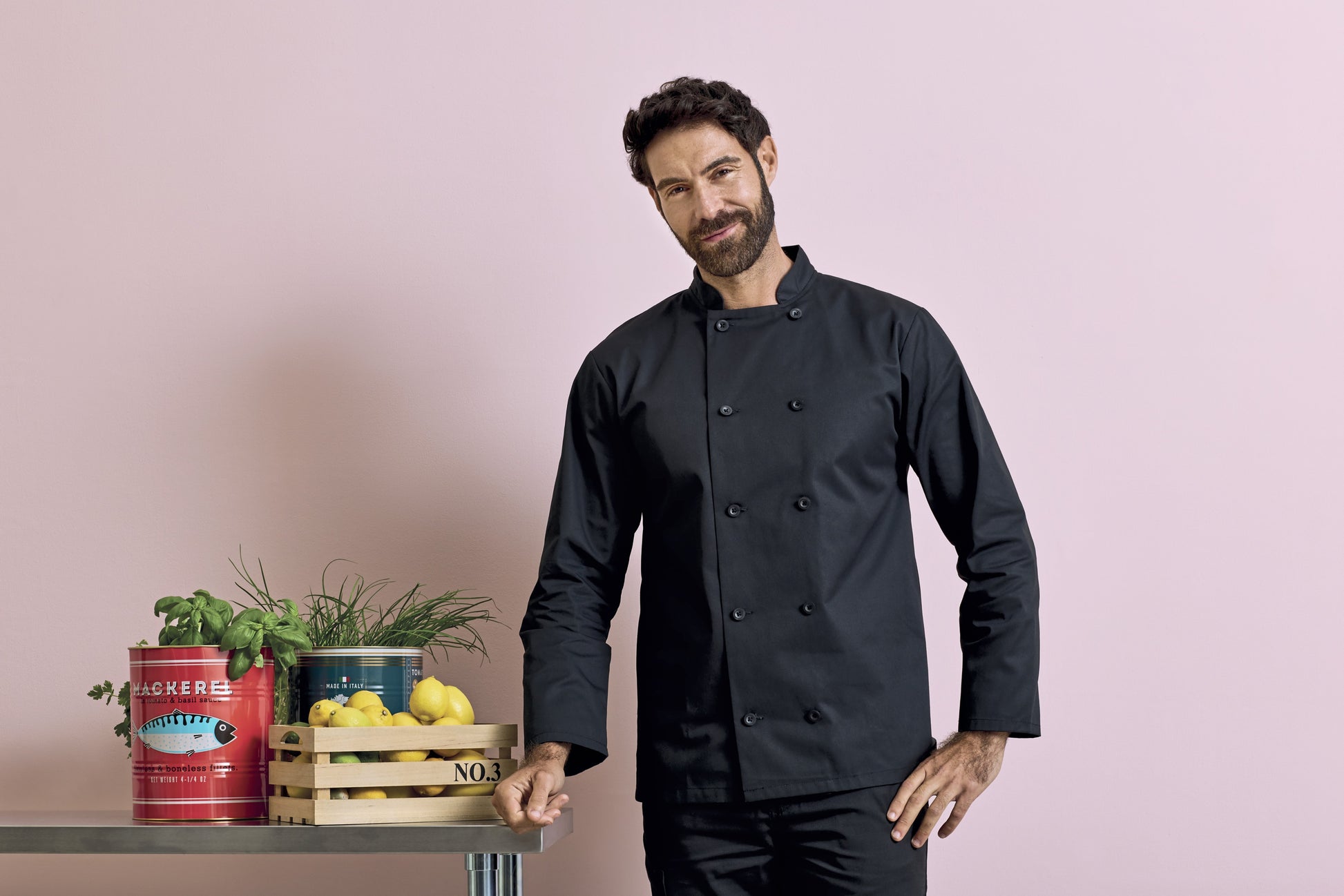 Premier Workwear Long Sleeve Chef´s Jacket