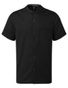Premier Workwear Chef´s Recycled Short Sleeve Shirt  --PW904