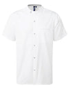 Premier Workwear Chef´s Recycled Short Sleeve Shirt  --PW904