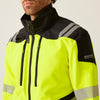 Regatta High Visibility Hi-Vis X-Pro 3 Layer Softshell Jacket (Class 2)-RG760