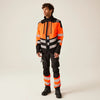 Regatta High Visibility Hi-Vis X-Pro 3 Layer Softshell Jacket (Class 2)-RG760