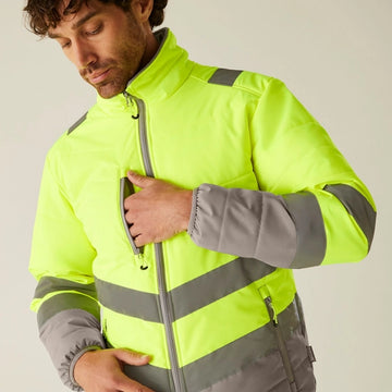 Regatta High Visibility - Hi-Vis 2-Tone Thermal Baffle Takki (TRA943)