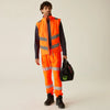 Regatta High Visibility Hi-Vis Pro Contract Ablaze Softshell Bodywarmer