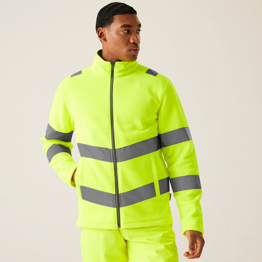Regatta High Visibility Pro Contract Hi-Vis Thor Fleece Jacket-RG6480