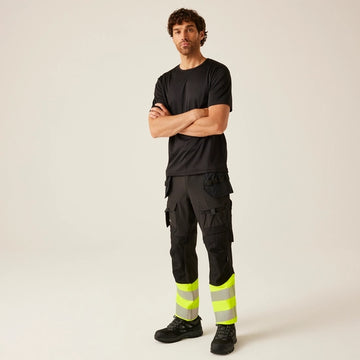 Regatta High Visibility Hi-Vis X-Pro Stretch Holster Trouser (Class 1) RG480