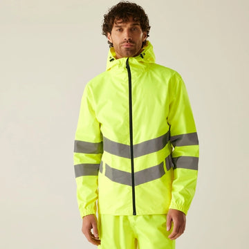 Regatta High Visibility Pro Hi-Vis Packaway Jacket - RG497
