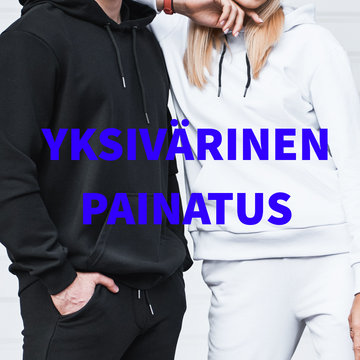 YKSIVÄRINEN PAINATUS-