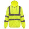 YOKO Hi-Vis Zip Hoodie HVK07