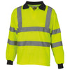 YOKO Hi-Vis Long Sleeve Polo  HVJ310