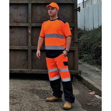 YOKO Hi-Vis Two-Tone T-Shirt HVJ400