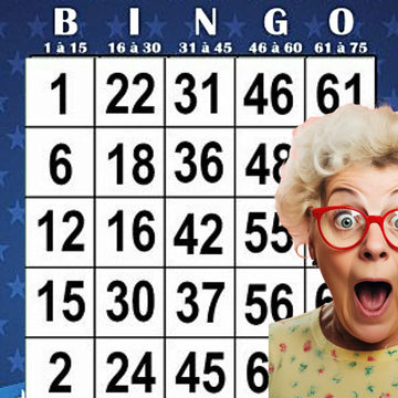 AMERICAN BINGO - Amerikkalainen 75 pallon bingopeli (JCBAX1)