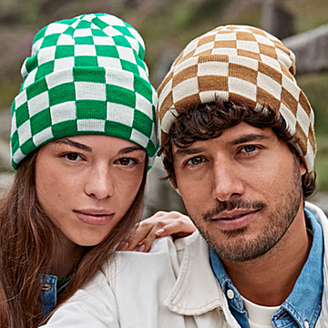 Beechfield - Checkerboard Ruutukuosinen Pipo (CB531)