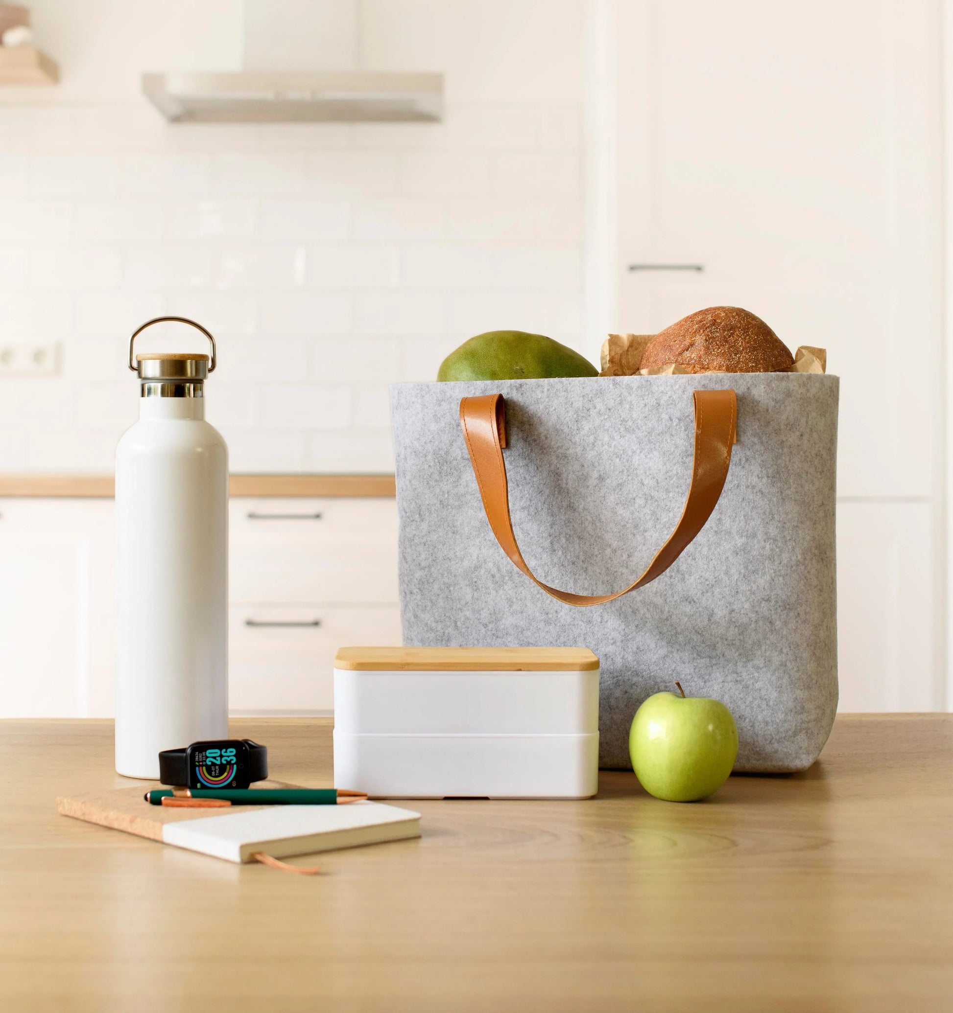 Split leather apron Nori Default