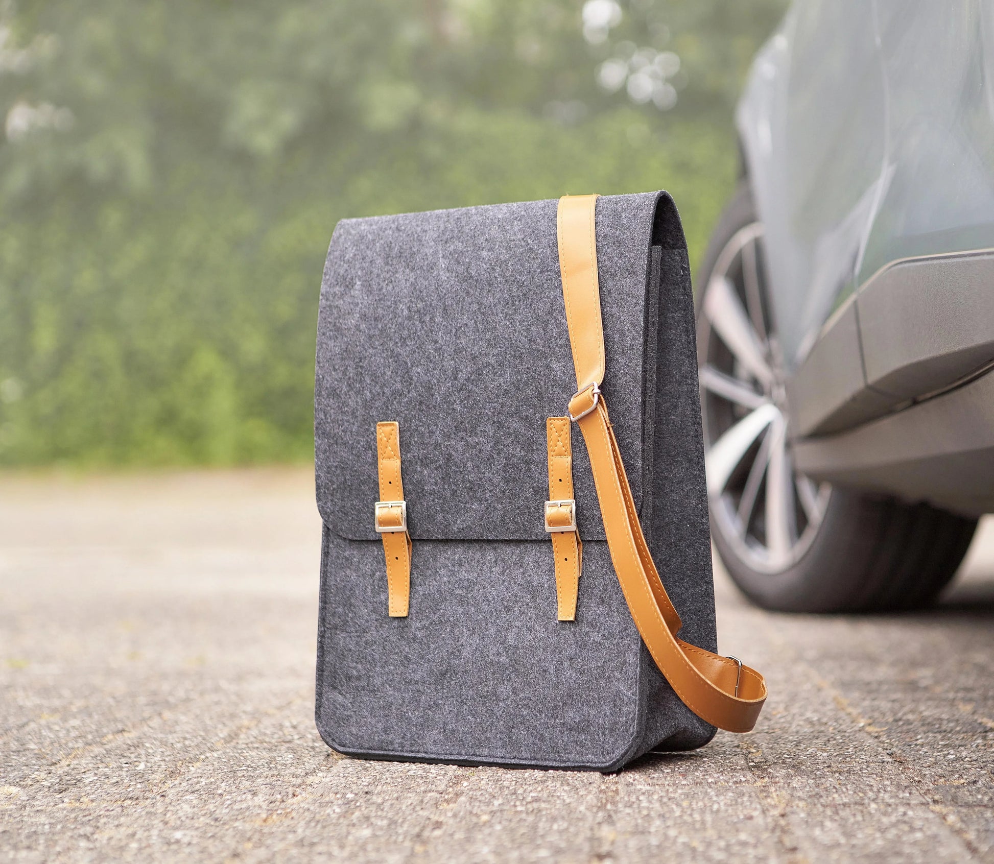 Split leather apron Nori Default