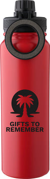 Ruostumattomasta teräksestä valmistettu kaksiseinäinen pullo (800 ml) Zinnia