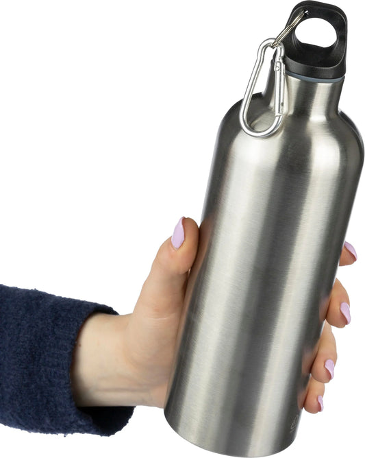 Kierrätetystä ruostumattomasta teräksestä valmistettu yksiseinäinen pullo (750 ml) Emeric