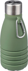 Silikoninen kokoontaitettava juomapullo 550 ml Erin