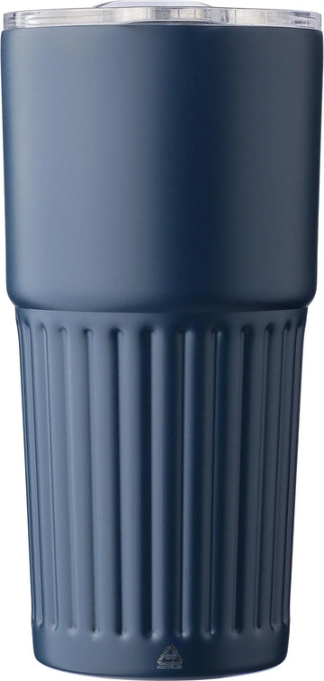 Kierrätetystä ruostumattomasta teräksestä valmistettu kaksiseinäinen juomamuki (500 ml) Kael