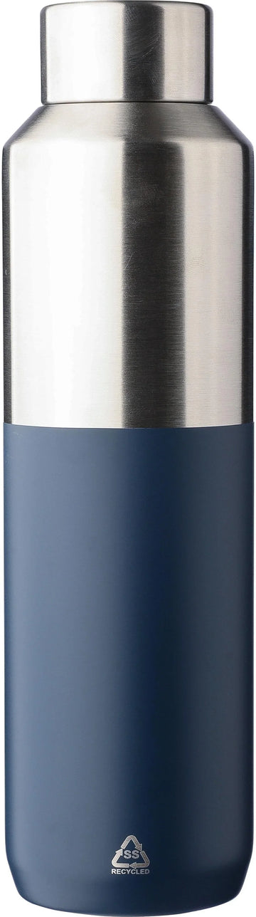 Kierrätetystä ruostumattomasta teräksestä valmistettu kaksiseinäinen juomapullo (600 ml) Esen
