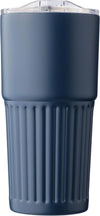 Kierrätetystä ruostumattomasta teräksestä valmistettu kaksiseinäinen juomamuki (500 ml) Kael