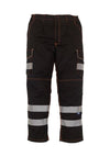 YOKO Hi-Vis Cargo Trousers With Knee Pad Pockets  HV018T